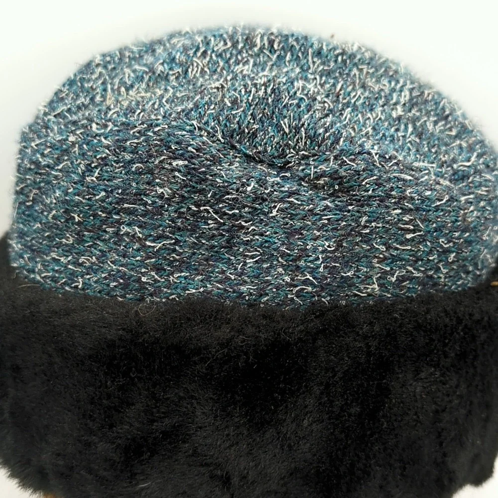 Vintage Norbu Canada Women's Beanie Bucket Hap Cap Made in Italy